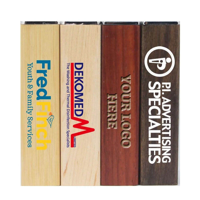 Wooden Power Bank - 2200 mAh - Maple 3