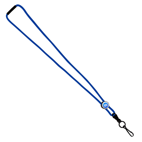 3/16" Nylon Cord Lanyard with Snap-Buckle Release, Standard O-Ring & Slider 154