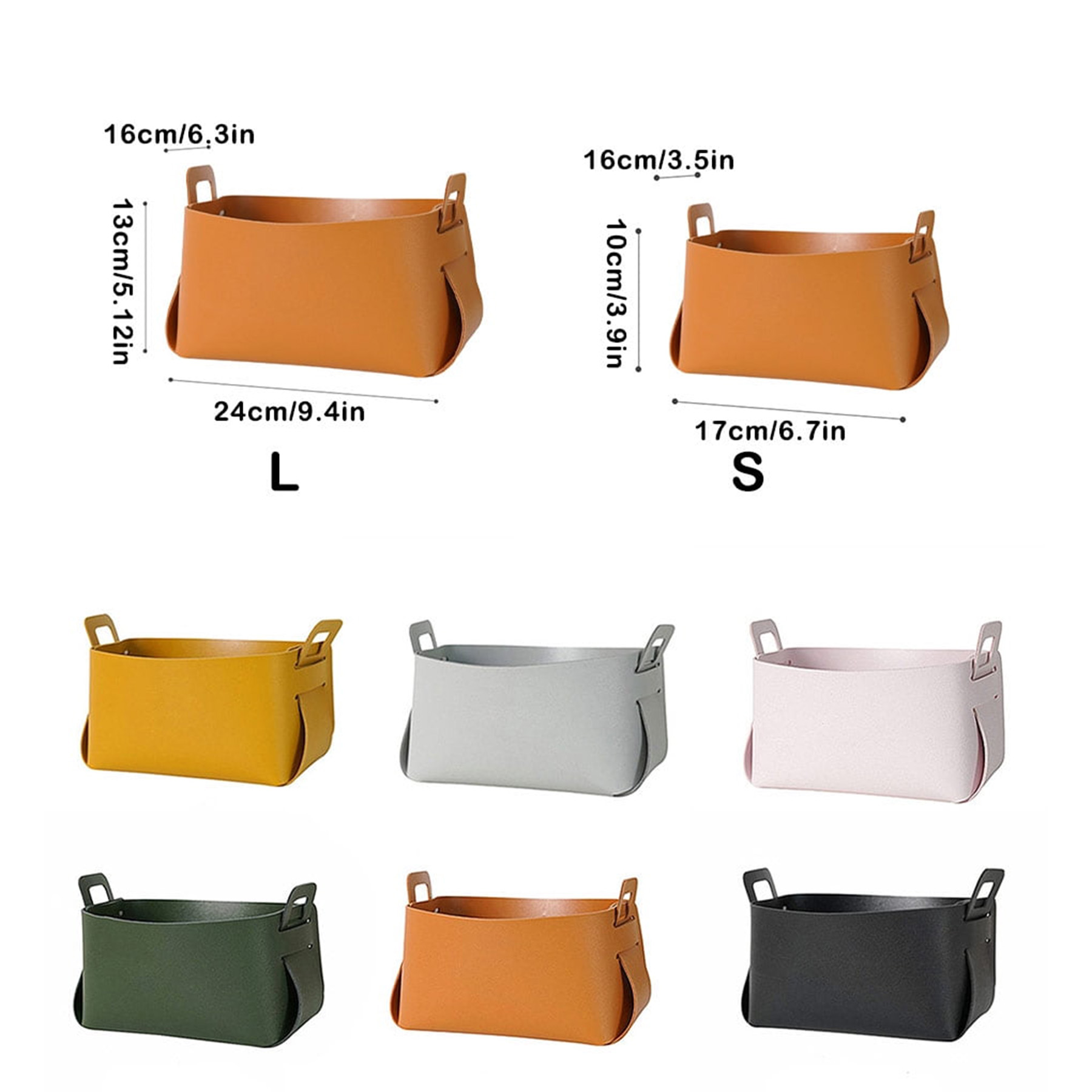 Entrance Leather Storage Box 3