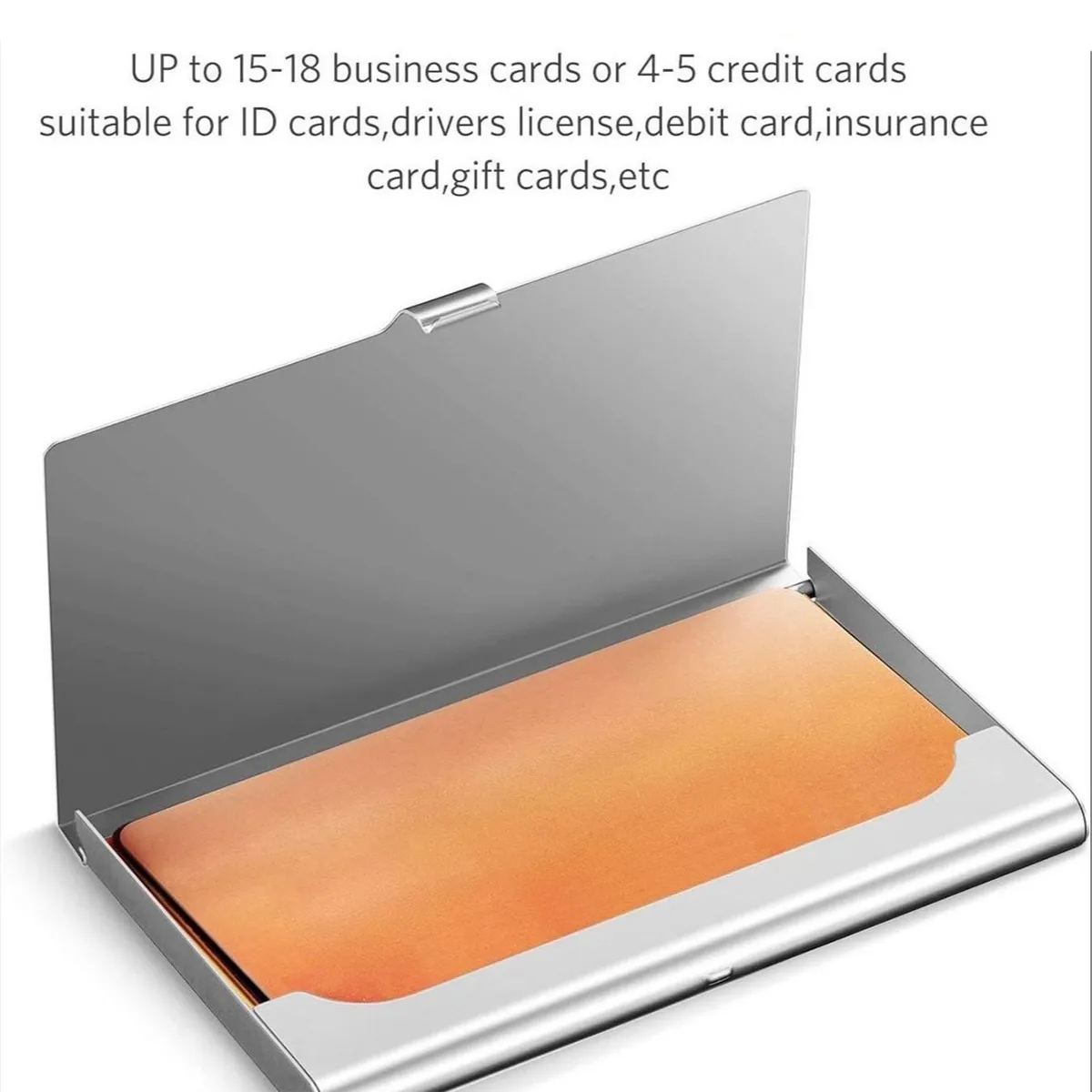 Business Card Holder Name Credit ID Case Carrier Wallet 5