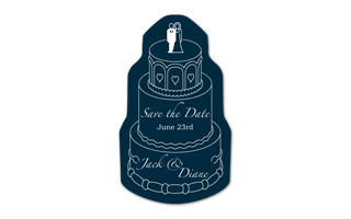 Wedding Cake Vinyl Jar Opener 60