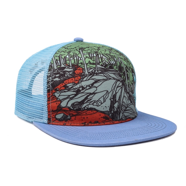 Premium Sublimation 5 Panel Mesh Back Trucker Cap - 2