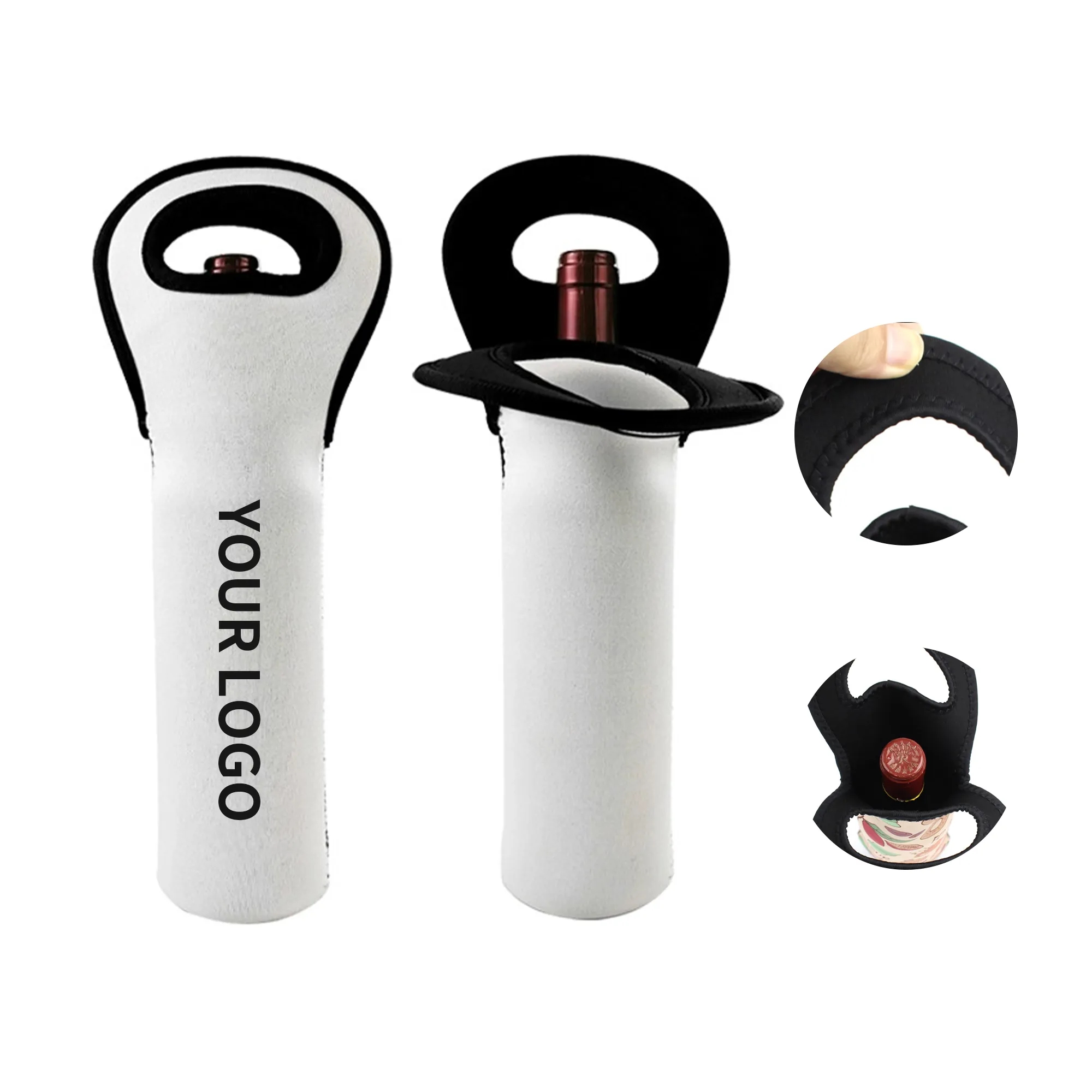 Neoprene Wine Tote 3