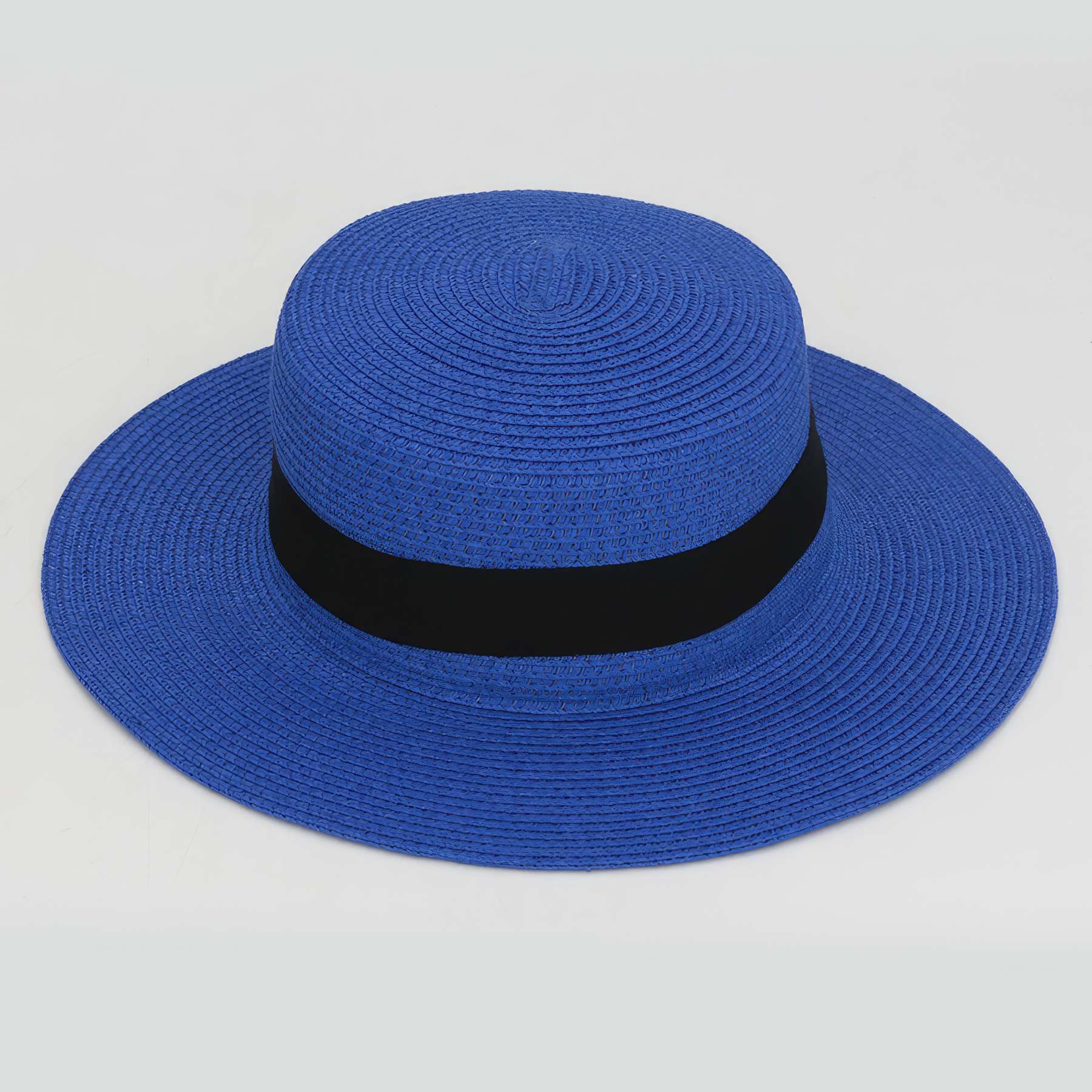 Custom Wide Brim Straw Panama Beach Sun Hat 3