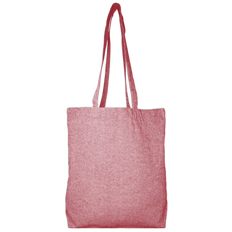 Super Sale- Best Selling Red Color Tweed Cotton Tote, custom tote bag with logo imprint 3