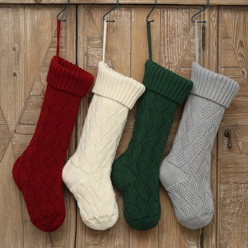 Knitted Christmas Stocking 2