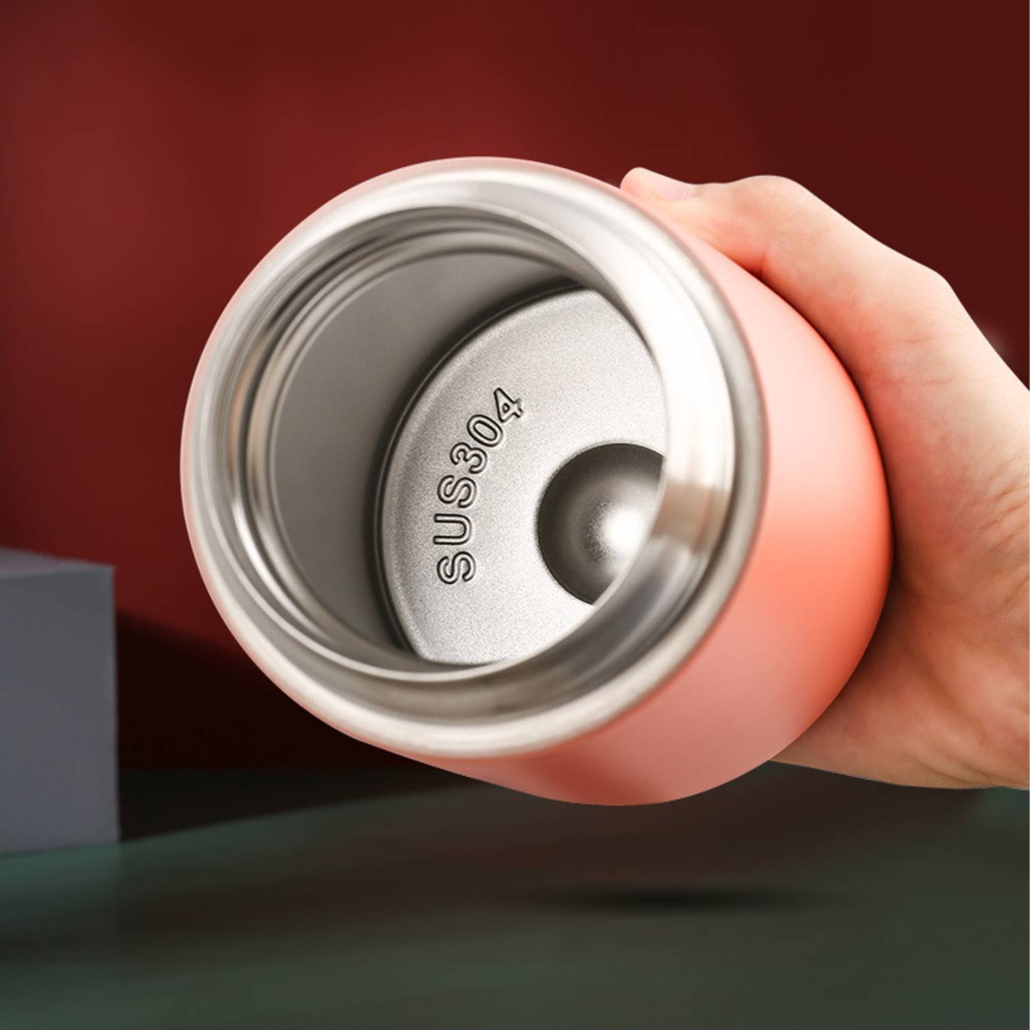25oz Stainless Steel Insulated Food Jar w/ Spoon 4