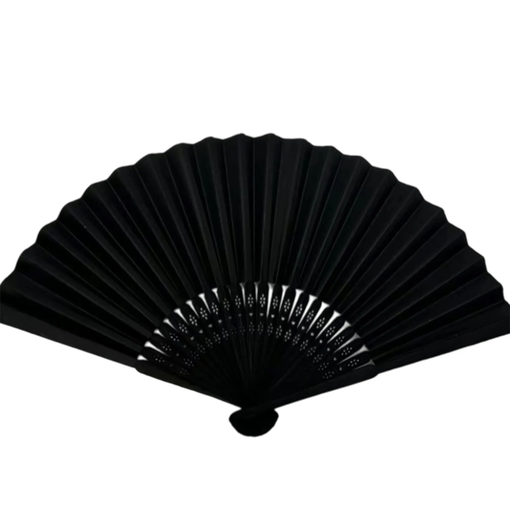 Bamboo Handle Paper Folding Fan Decorative 20