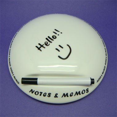 White Ceramic Message Pad 1