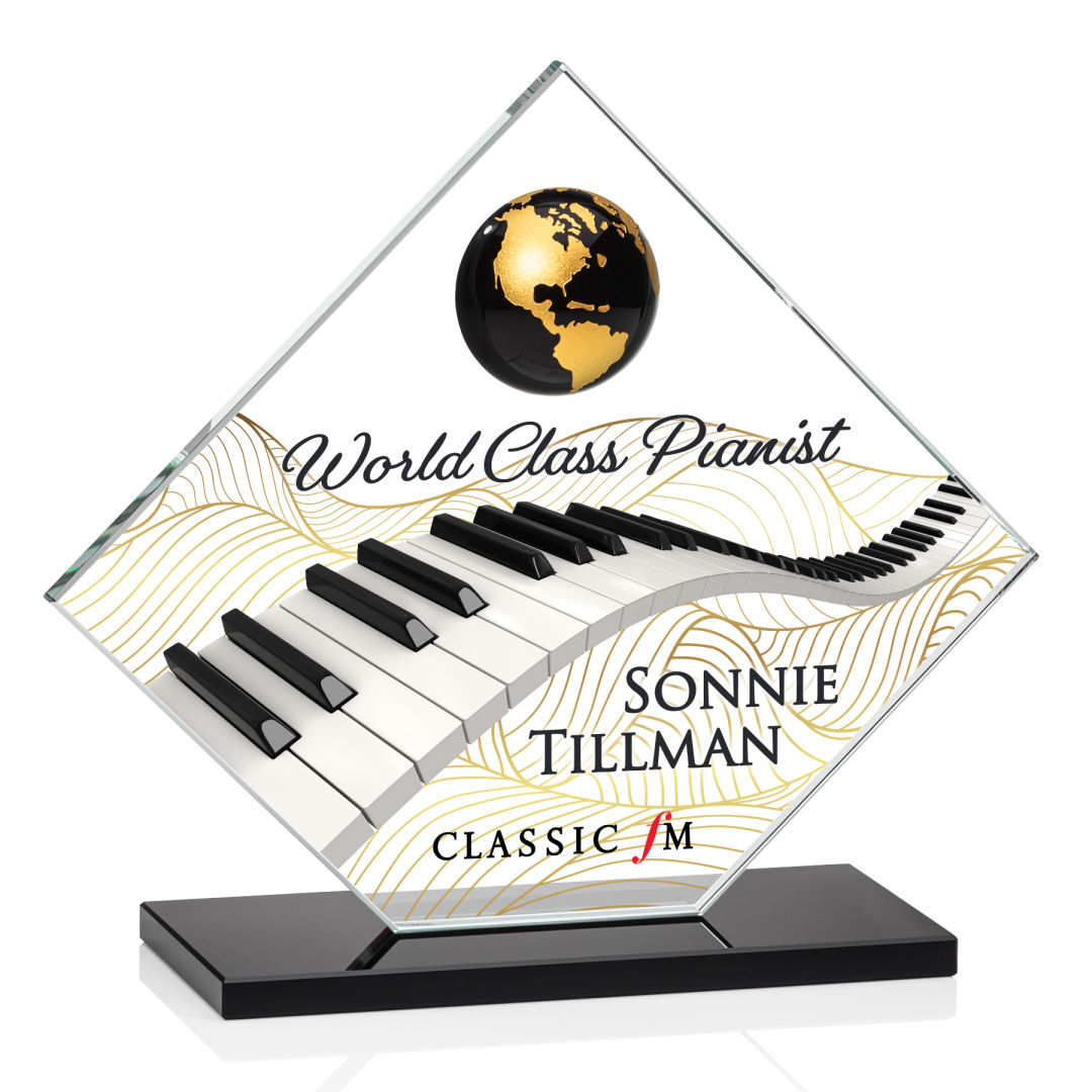 Ferrand VividPrint™ Award - Black/Gold 6