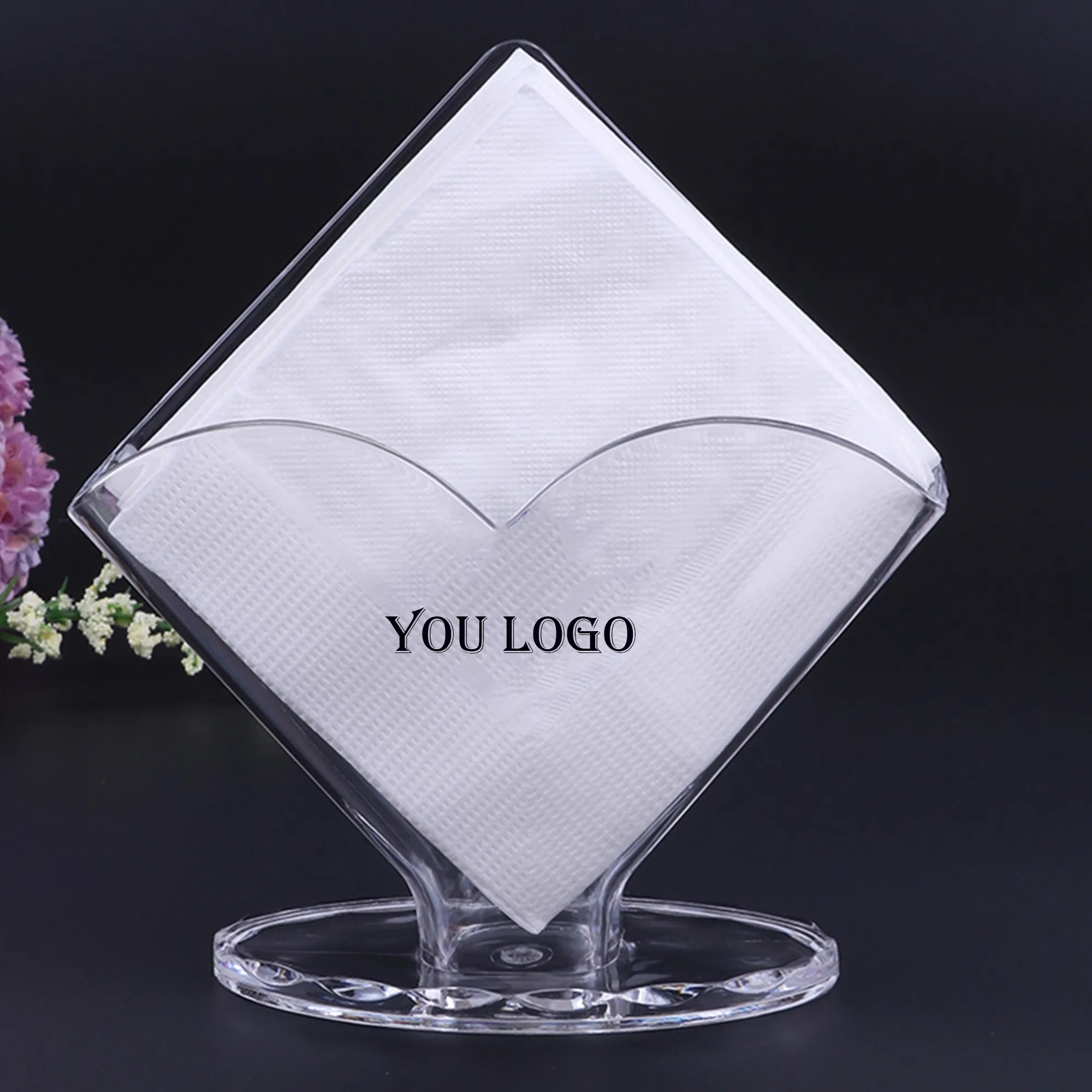 Clear Acrylic Napkin Holder for Tables 5