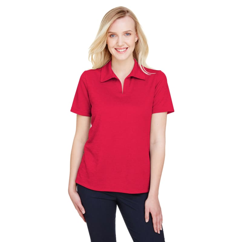Devon & Jones CrownLux Performance™ Ladies' Address Melange Polo 27