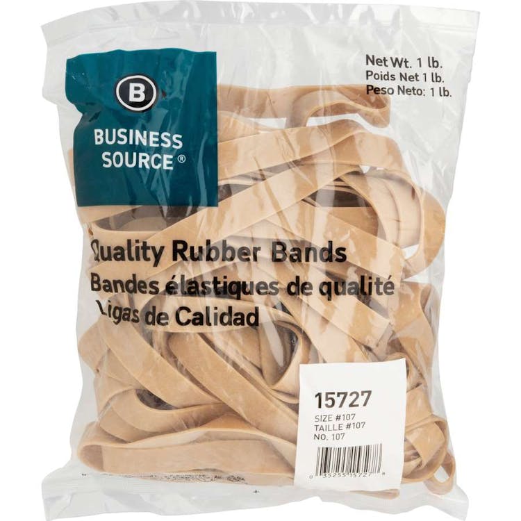 Office Rubber Bands - Crepe 1 lb. 40 Pack 2