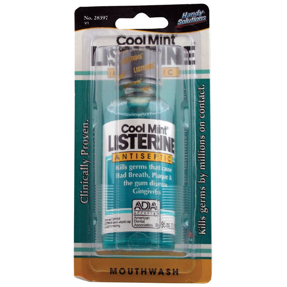 Listerine Cool Mint Mouthwash - 3.2 oz 1