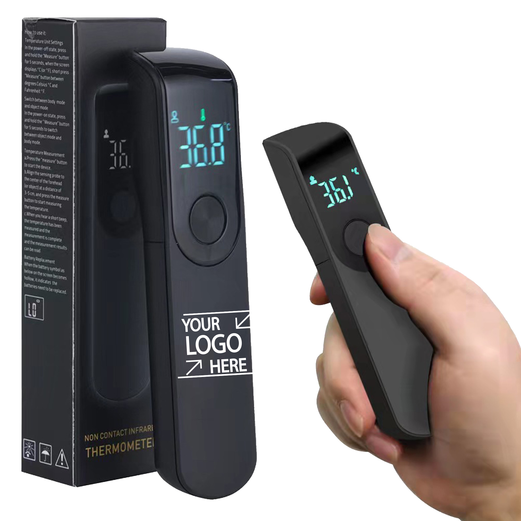 Handheld Non-Contact Thermometer 2