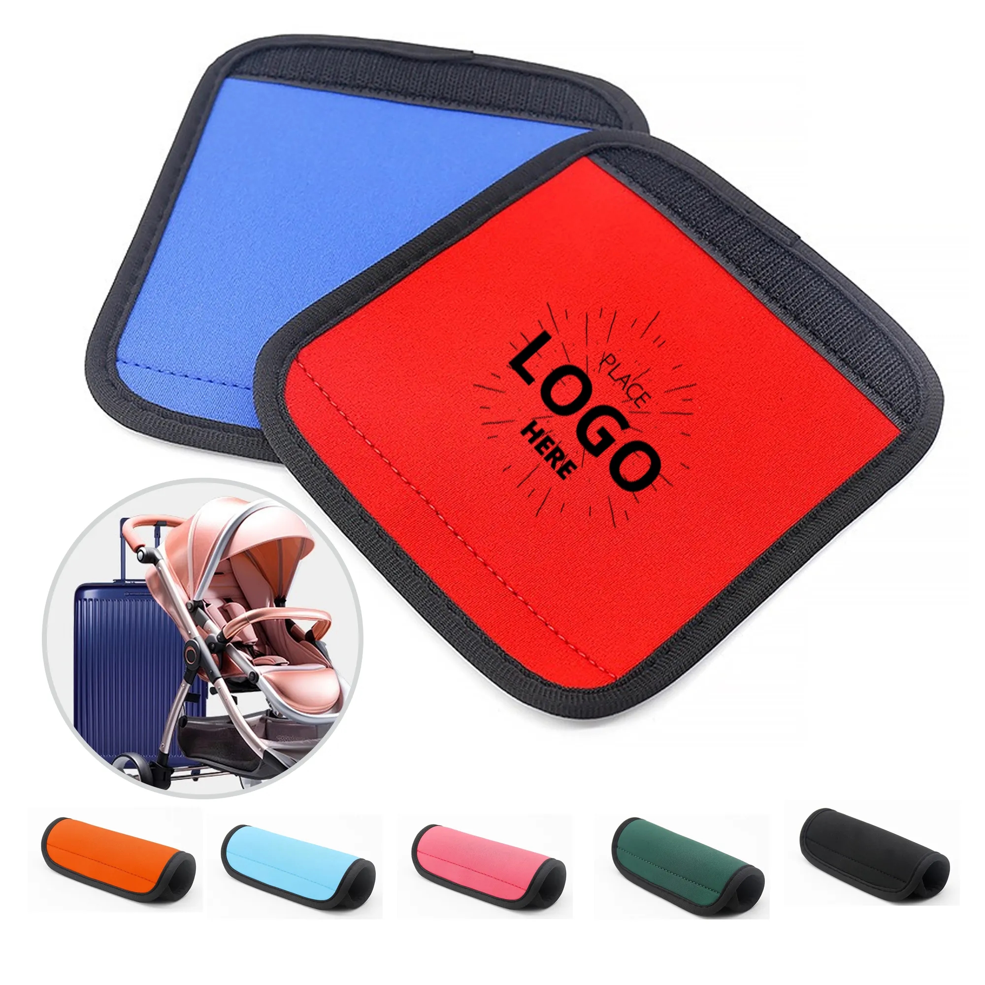 Portable Luggage Handle Grip Wrap 2