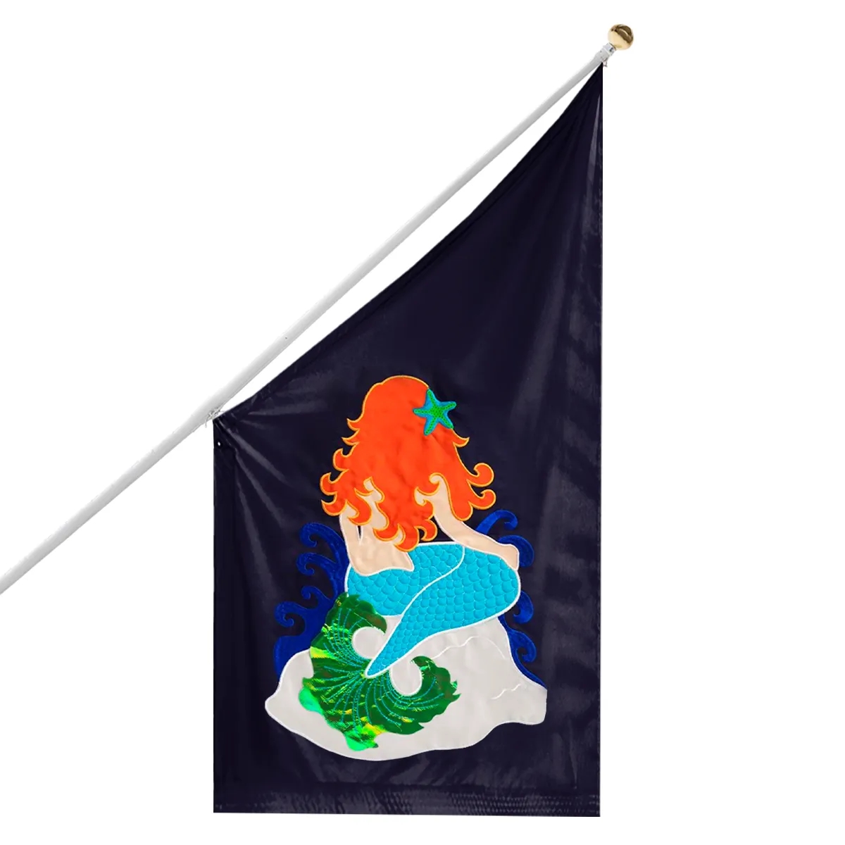 Applique Building Flags 8.66' x 5' 2