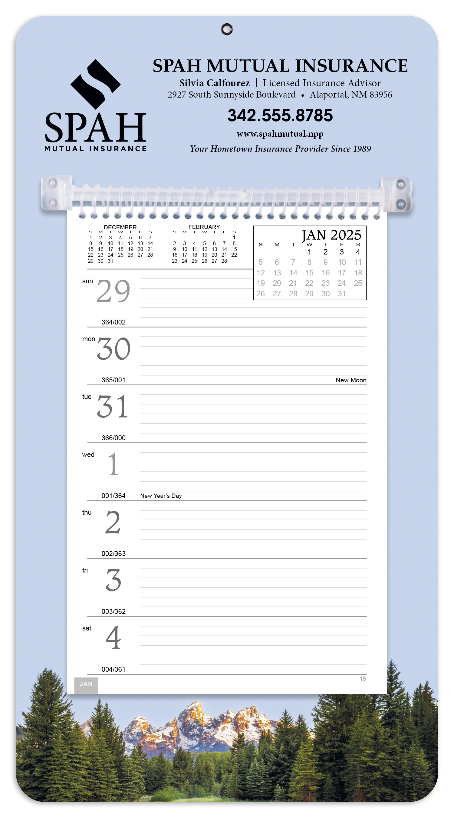 Triumph® Calendars Full-Color Weekly Memo Calendar 4