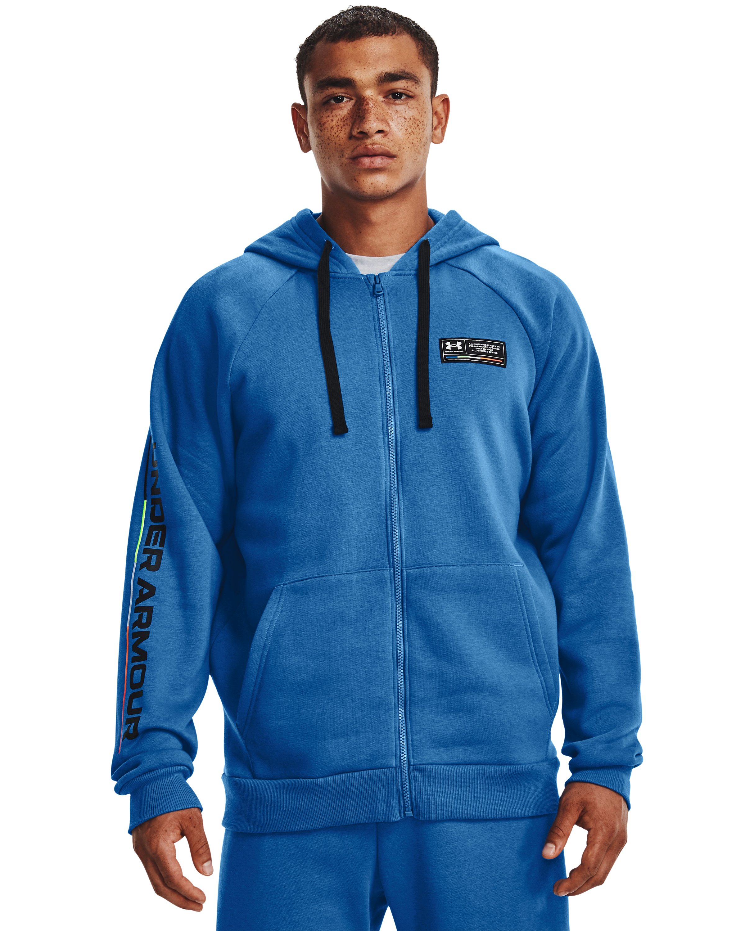 UA Rival Fleece Chroma Men's Full-Zip Hoodie 2