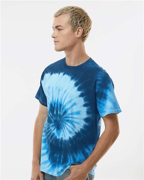 Unisex Multi-Color Tie-Dyed T-Shirt - 1000 281