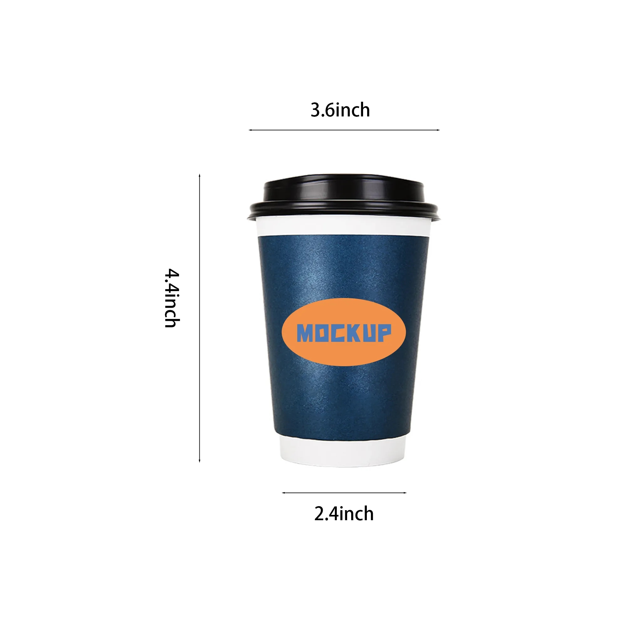 MOQ500 12 oz Coffee Cups with Lids 3