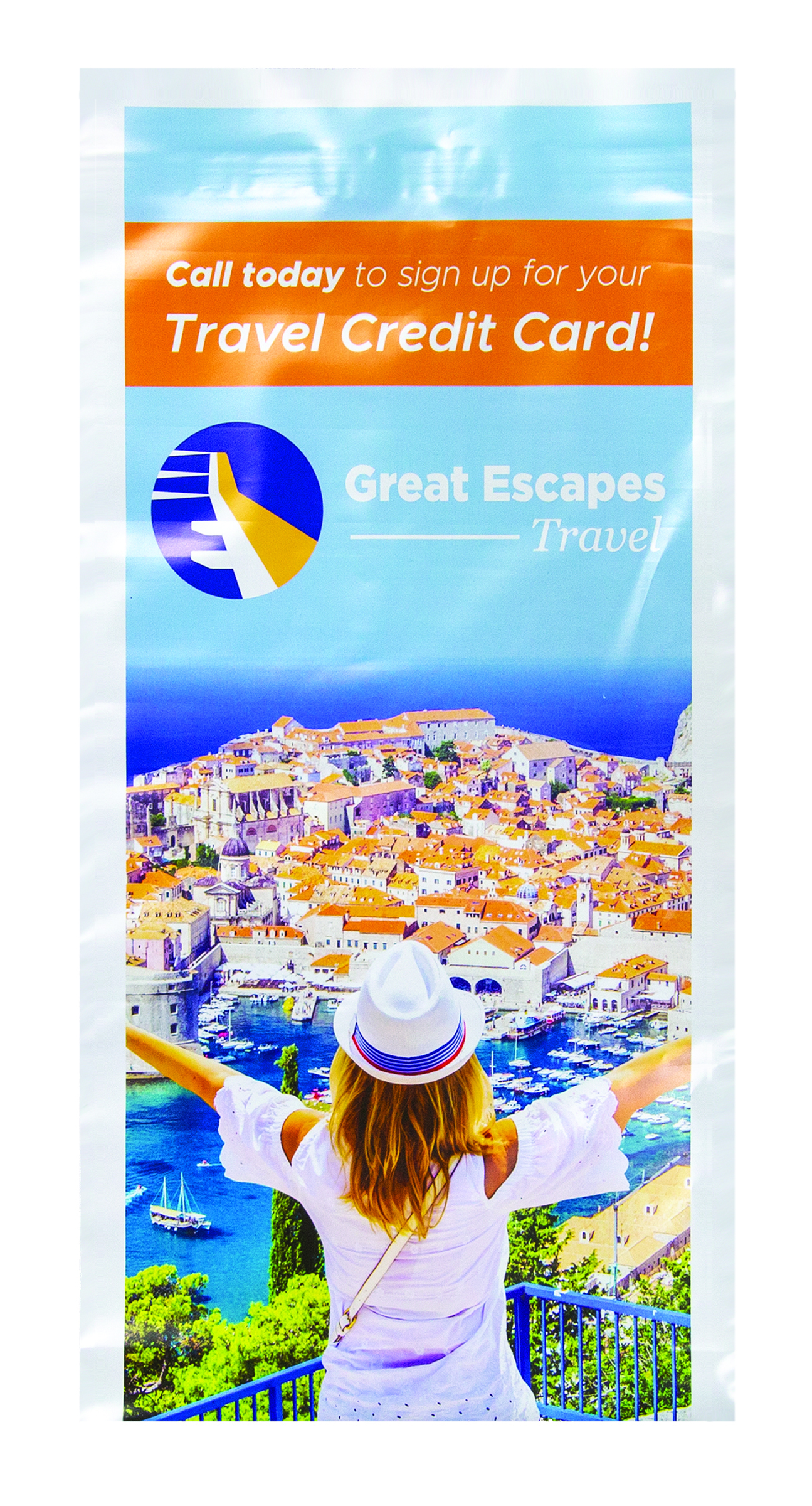 Full Color Flat 1-Sided Poly Mailer (6.75" x 12")