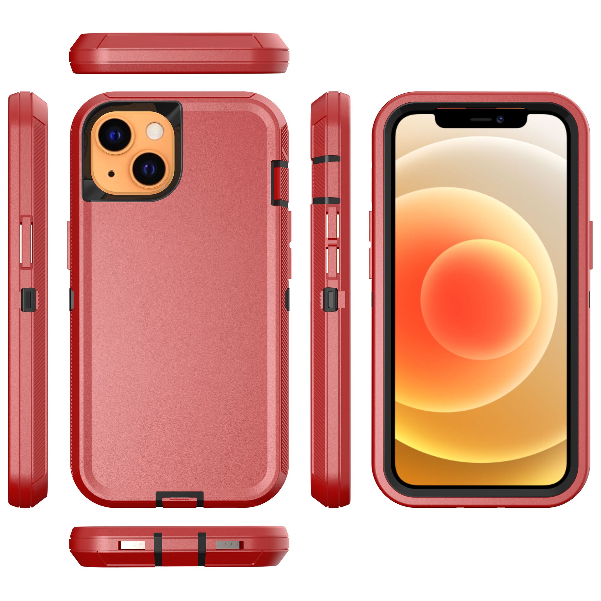 iPhone 15 Rugged Case with Belt Clip 2