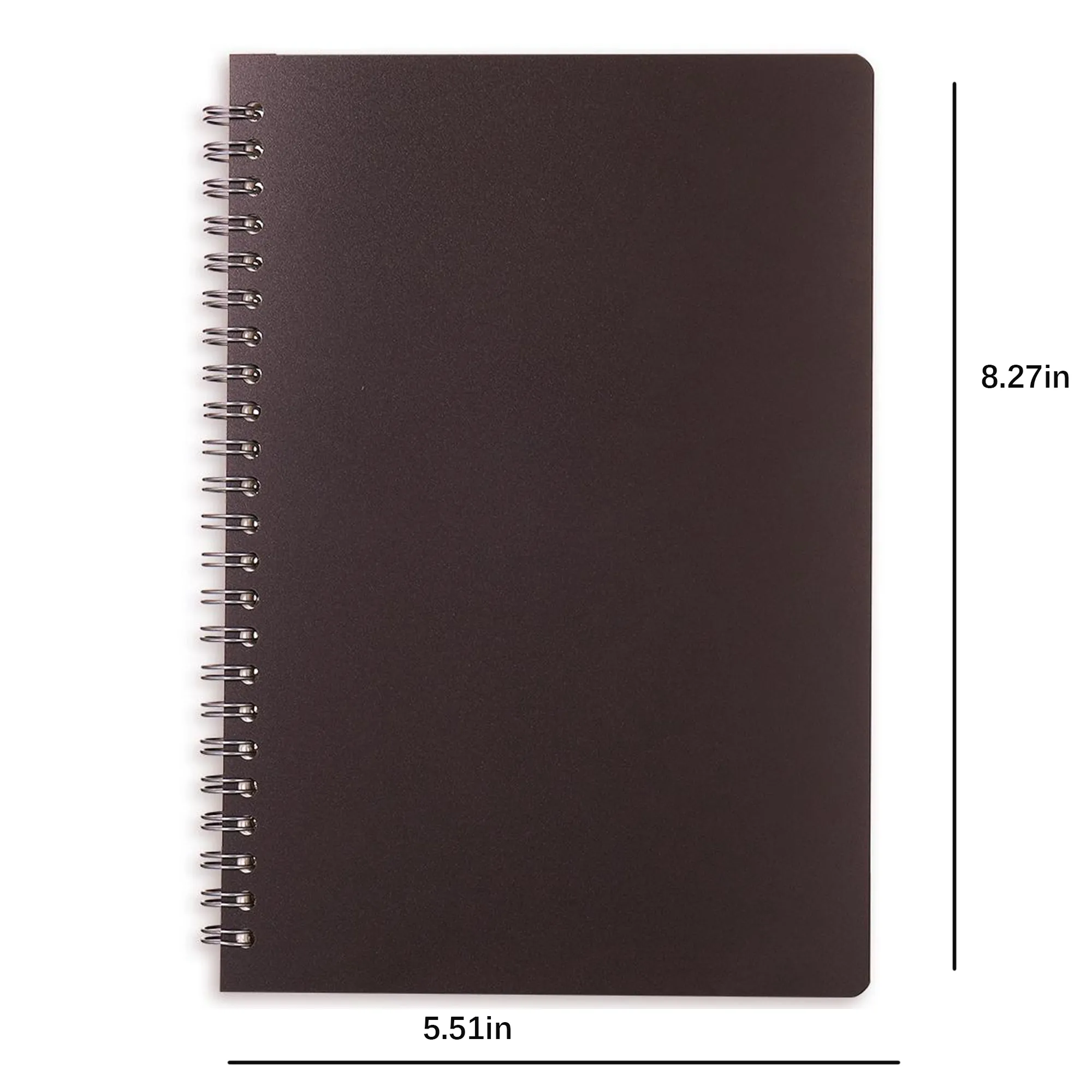 PP Coil Notebook Logo Printed Suit For Business And School 2