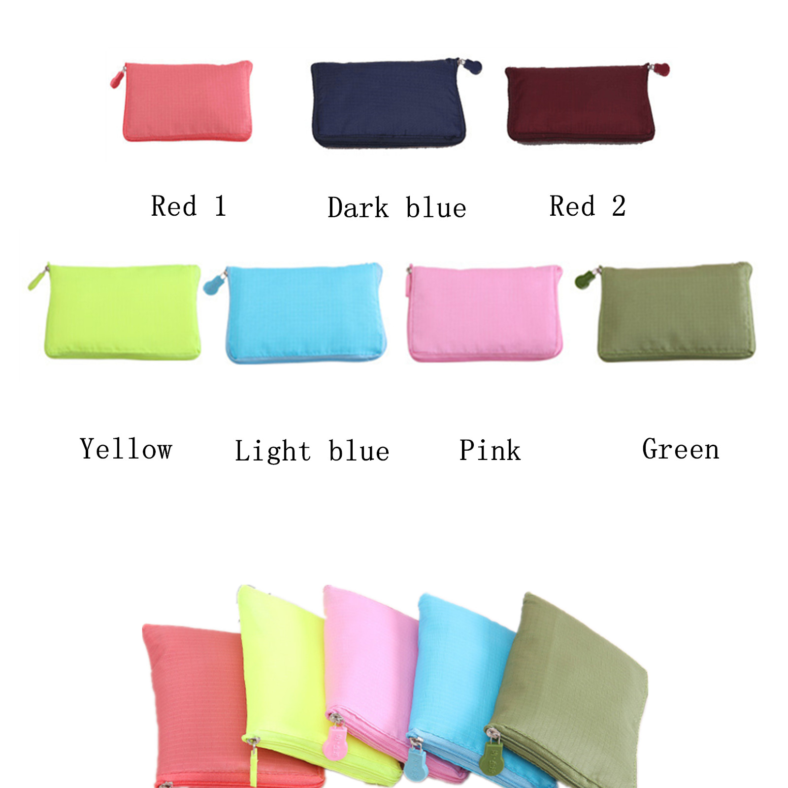 210D Oxford Fabric Eco Foldable Shopping Bags 5