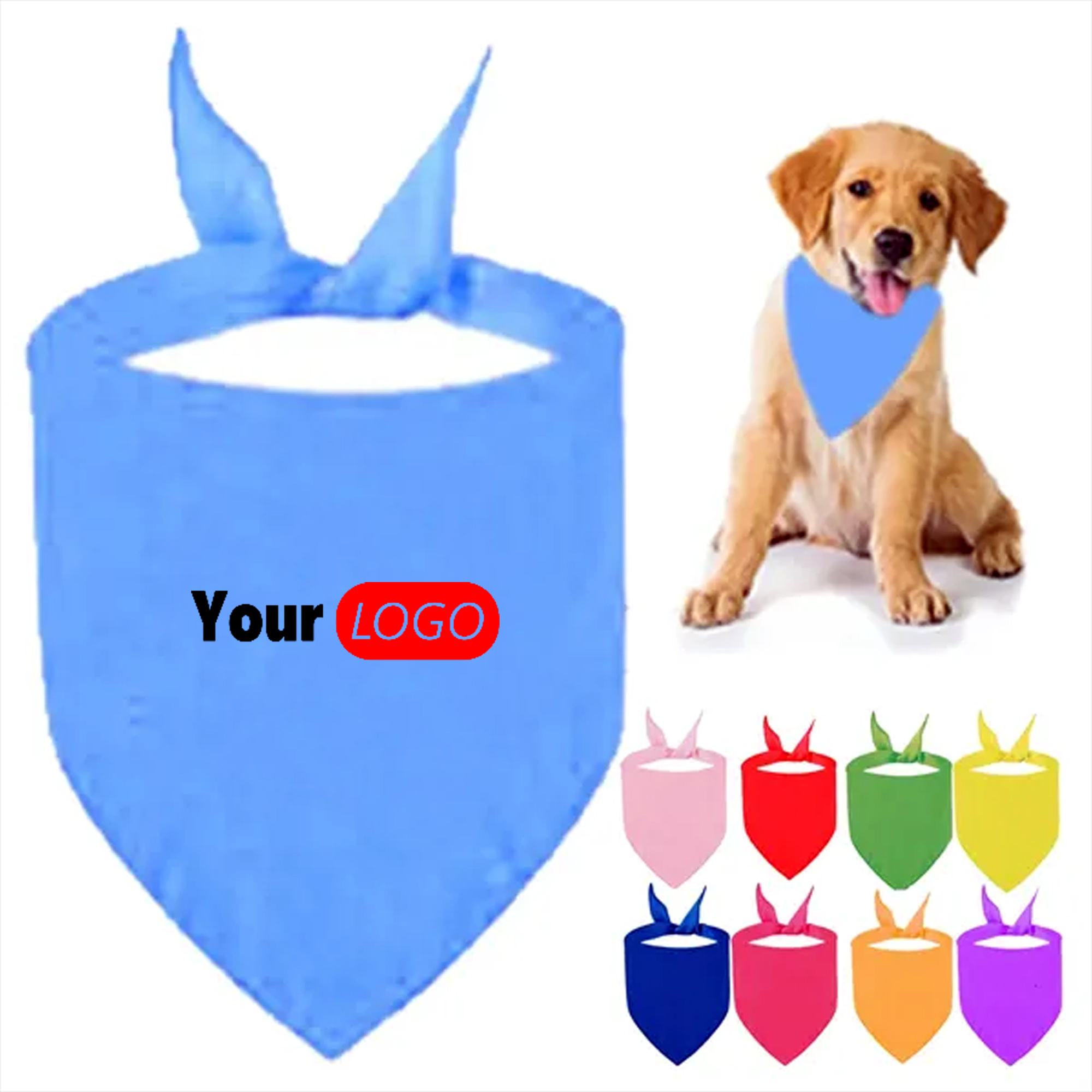 Pet Collar Bandana Bib ?C Full Color, MOQ 50 4
