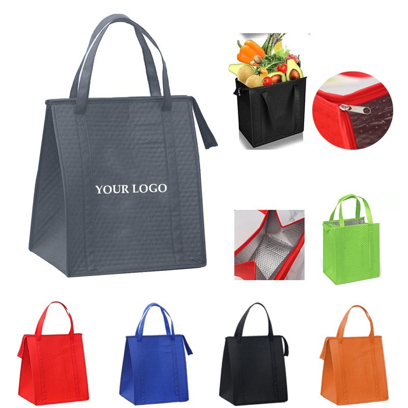 Waterproof Insulated Thermal Cooler Bag With Zipper 5