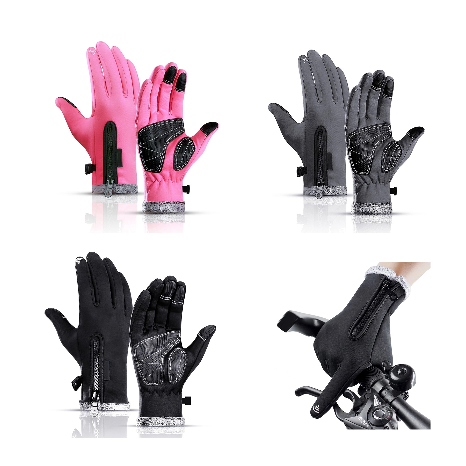 Warm Touchscreen Fleece Gloves 2