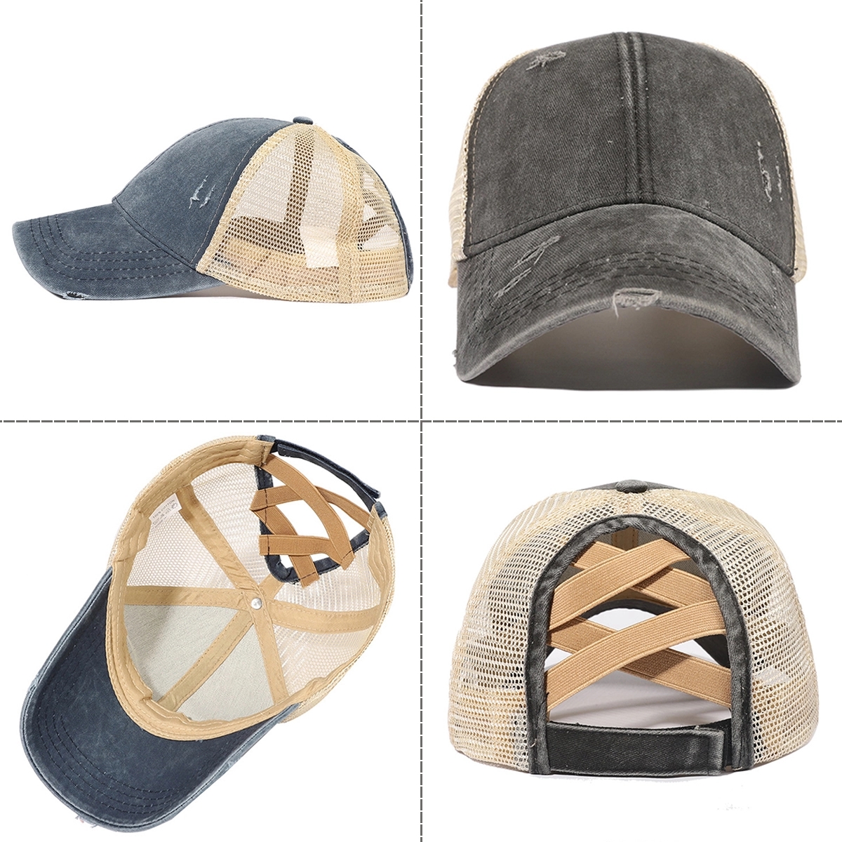 Ponytail Baseball Cap 1