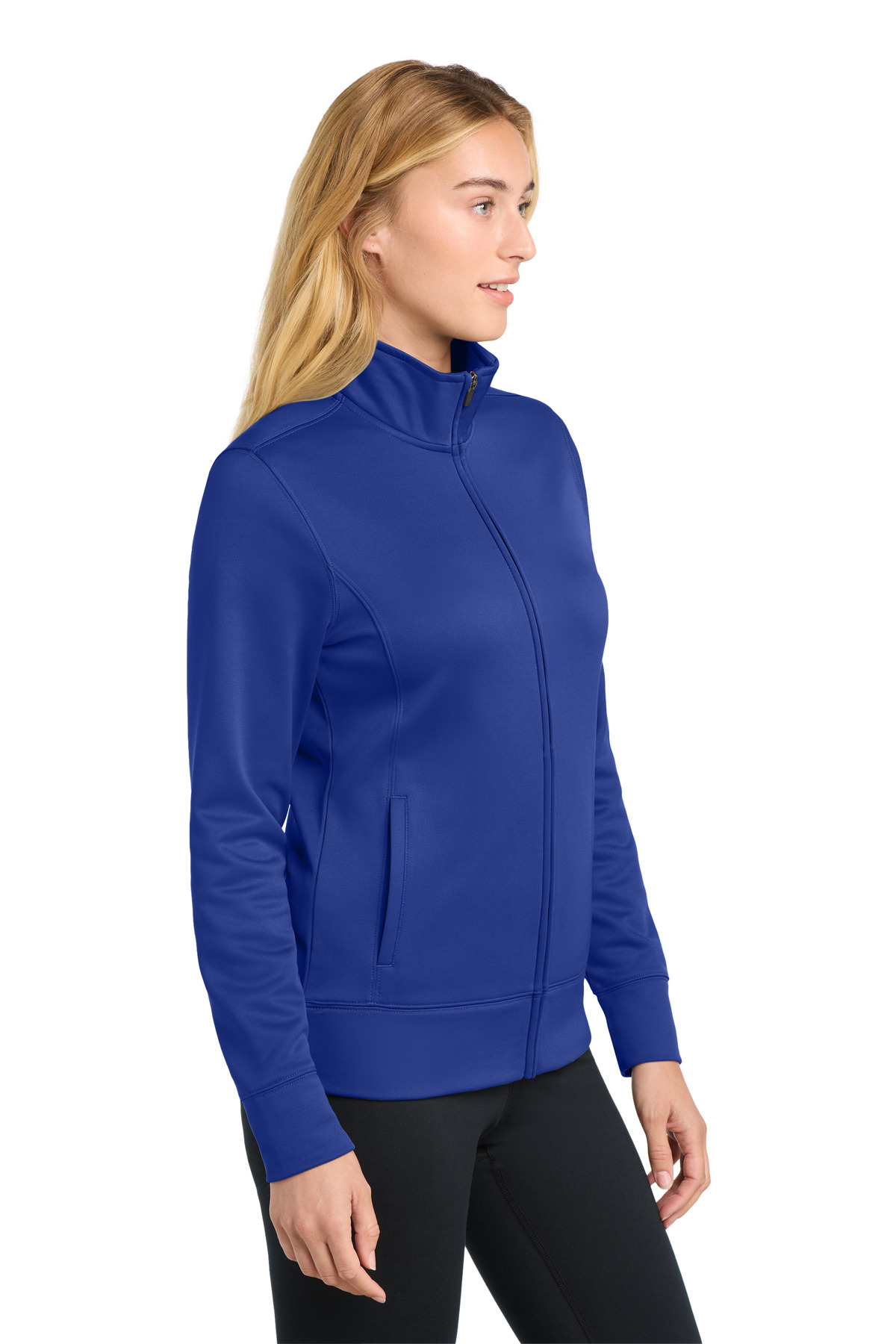 Sport-Tek Women's Sport-Wick Fleece Full-Zip Jacket. LST241 21