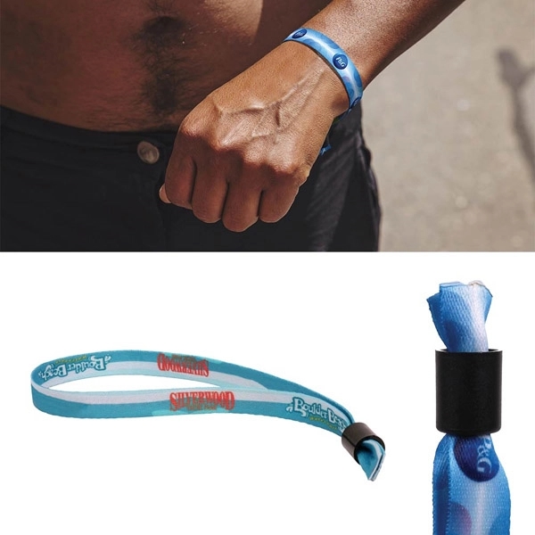3/8" Wide One Time Use Wrist Band 3