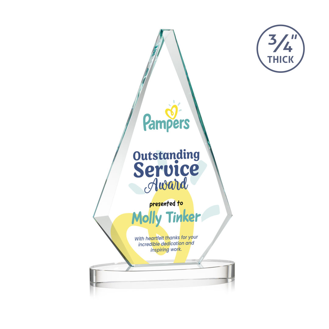 Windsor VividPrint™ Award on Alberton Base - Starfire 3
