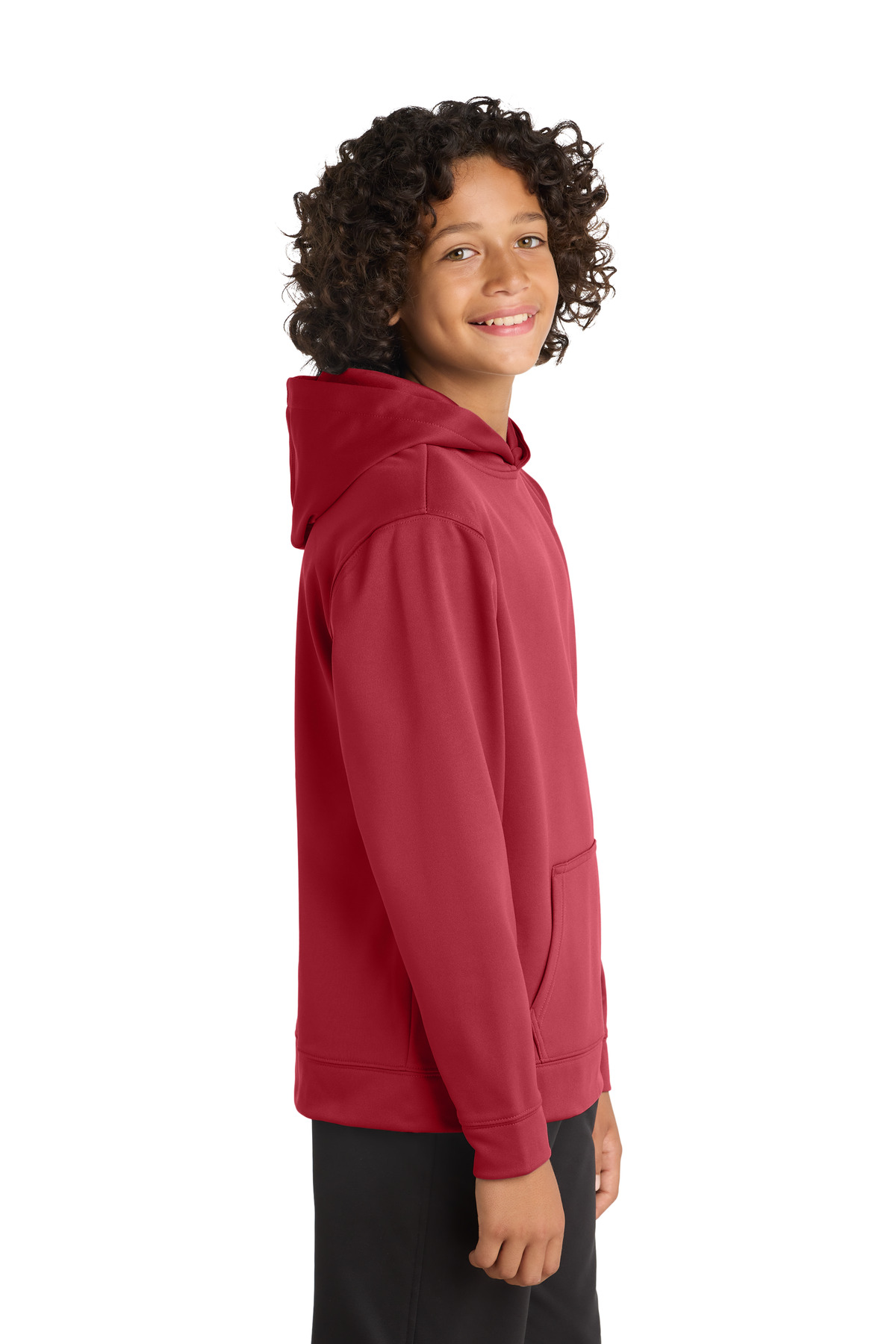Sport-Tek Youth Sport-Wick Fleece Hooded Pullover. YST244 31