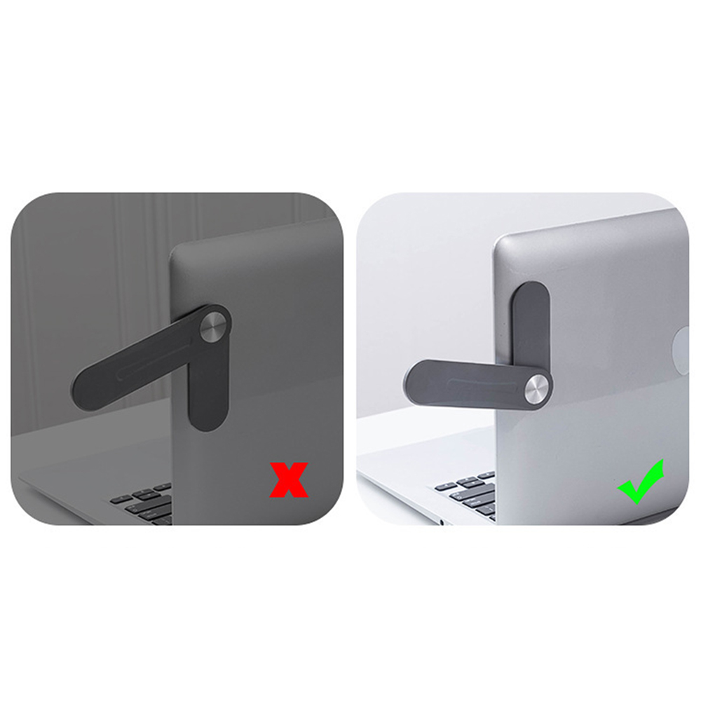 Portable plastic magnetic adhesive computer phone stand 12