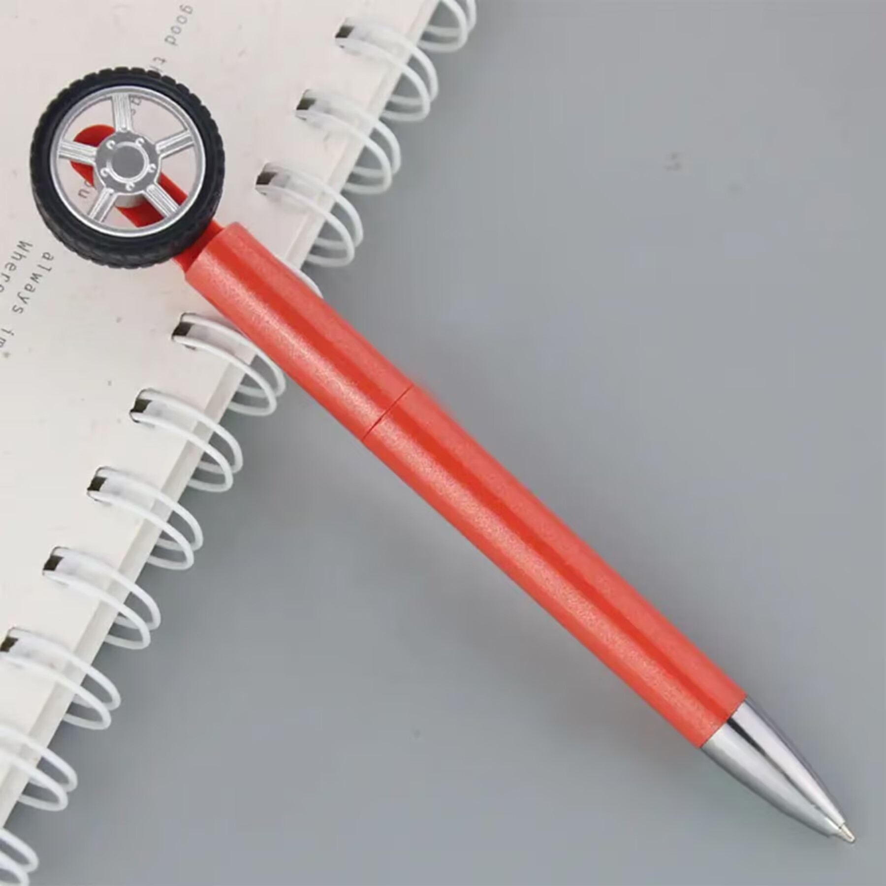 Tire Shaped Rotating Ballpoint Pen 1