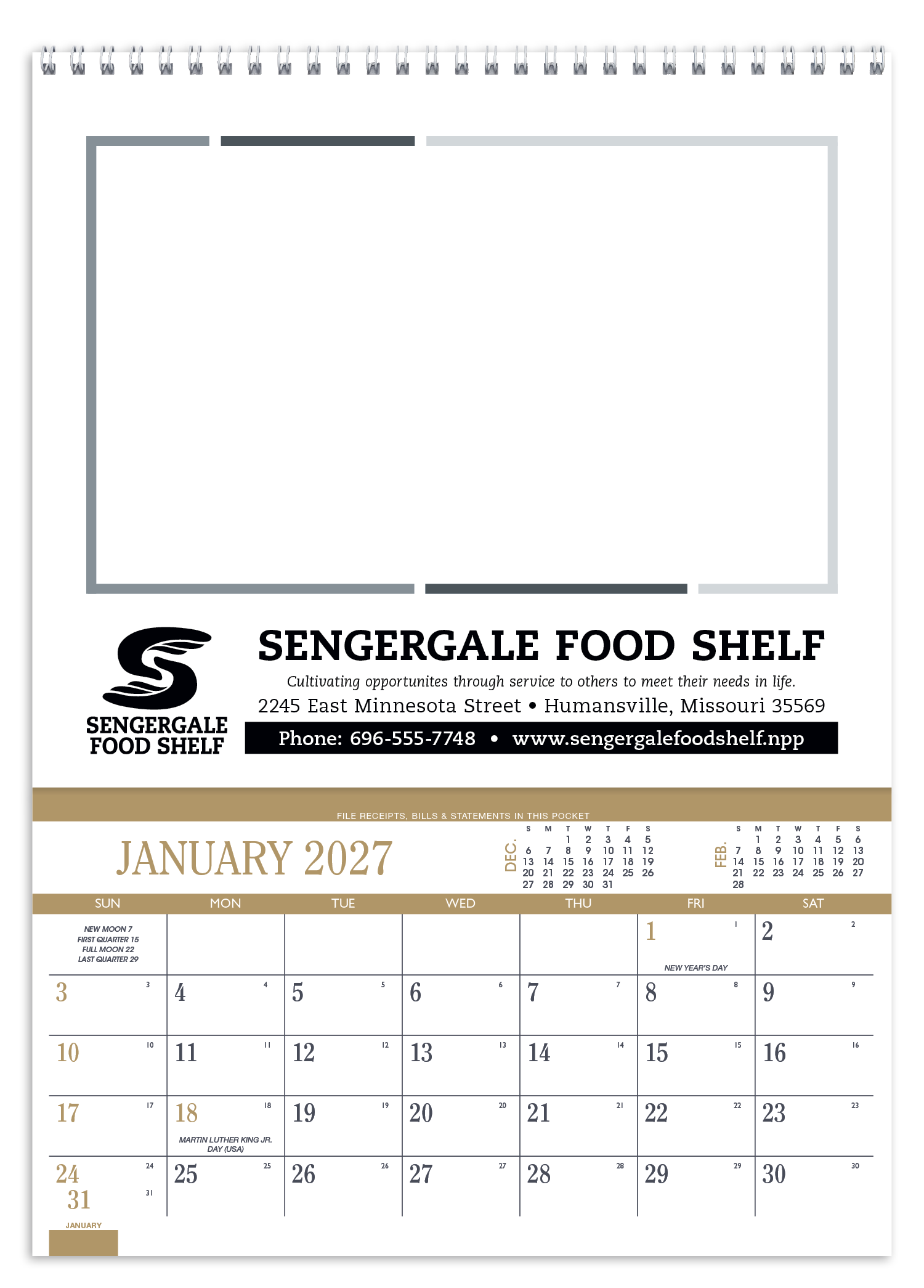 Triumph® Calendars Recipe Pocket Calendar 66