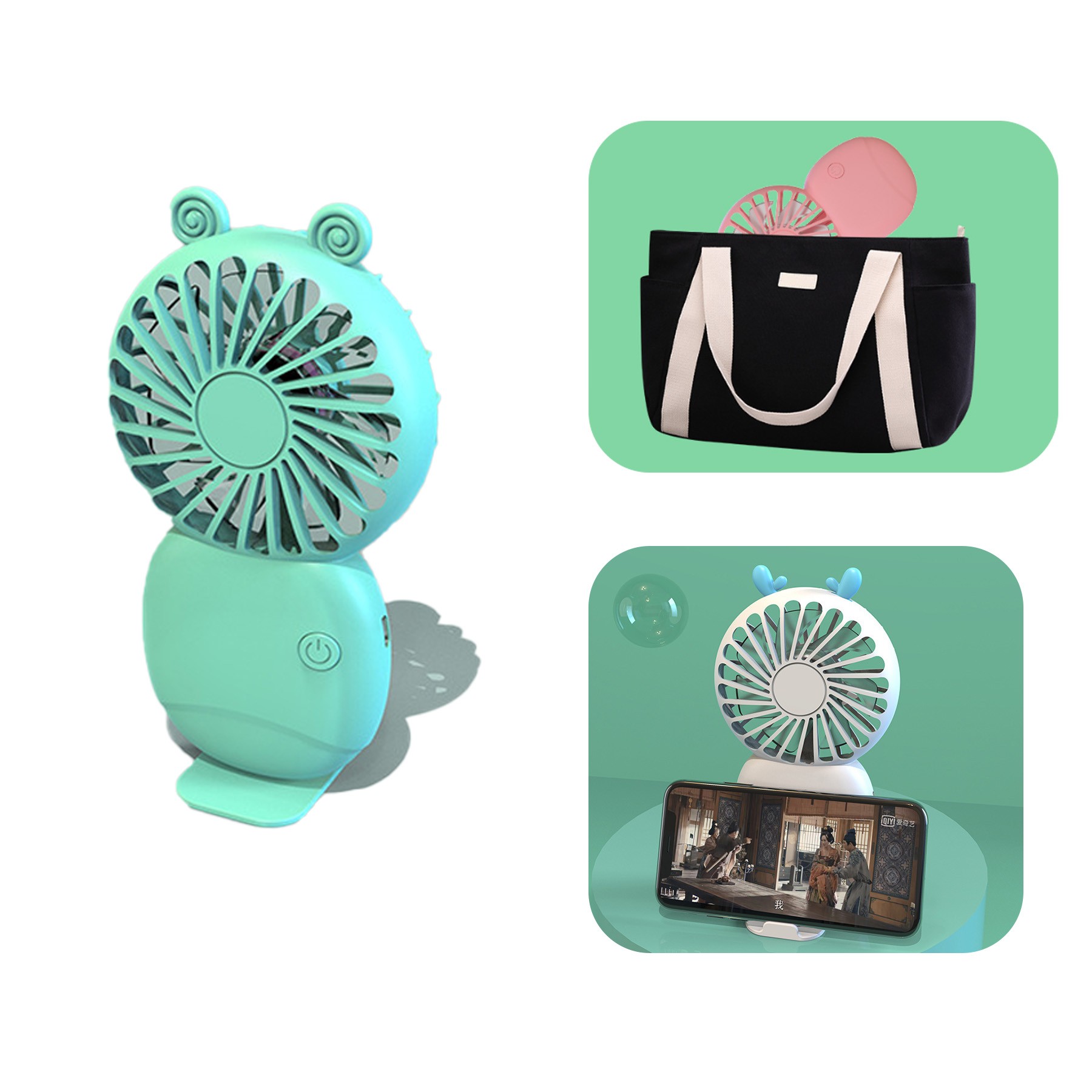Personal Small Fan With 3-Speed 2