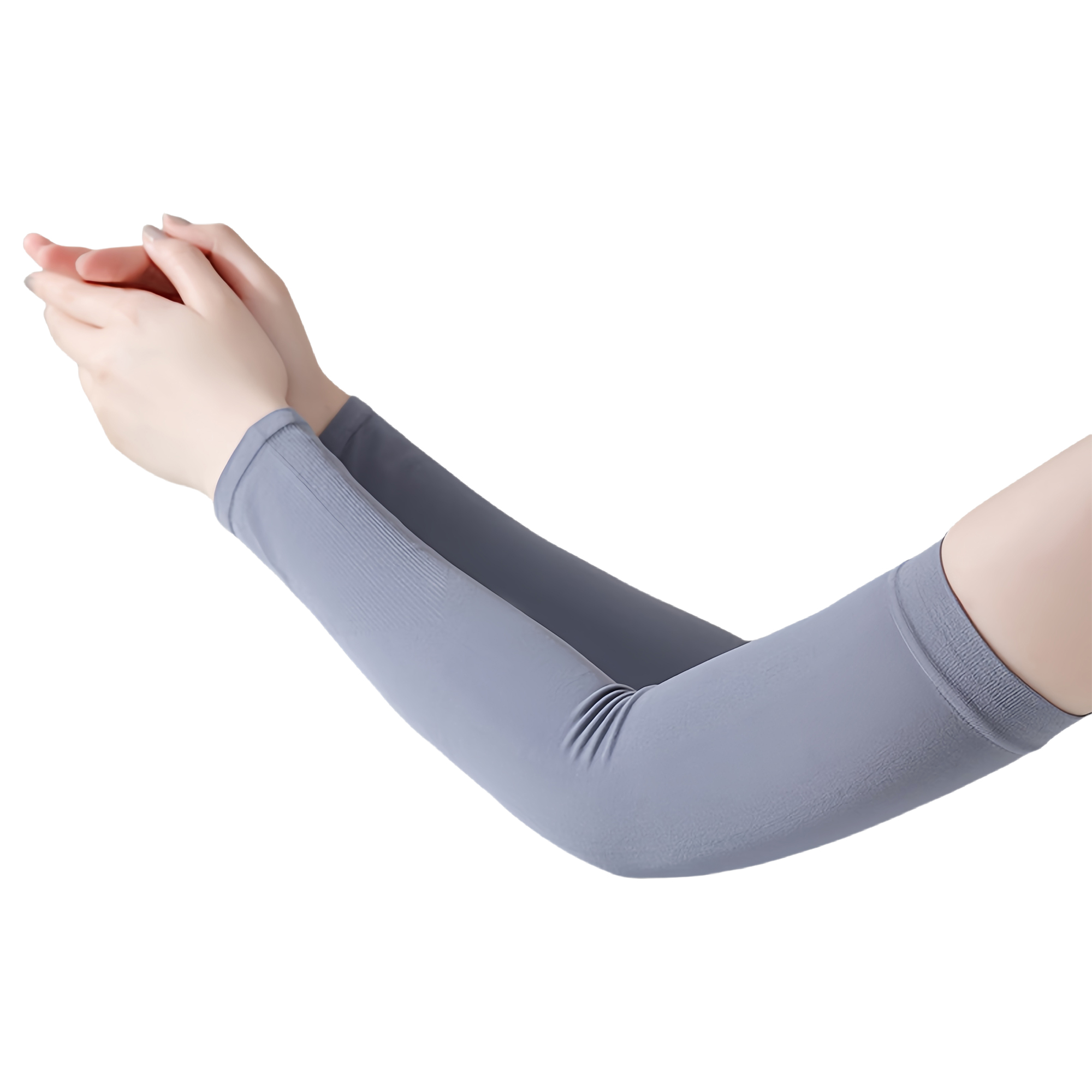Unisex Straight Cooling Sun Sleeves UV Protection Arm Covers for Outdoor Cycling Sports 10