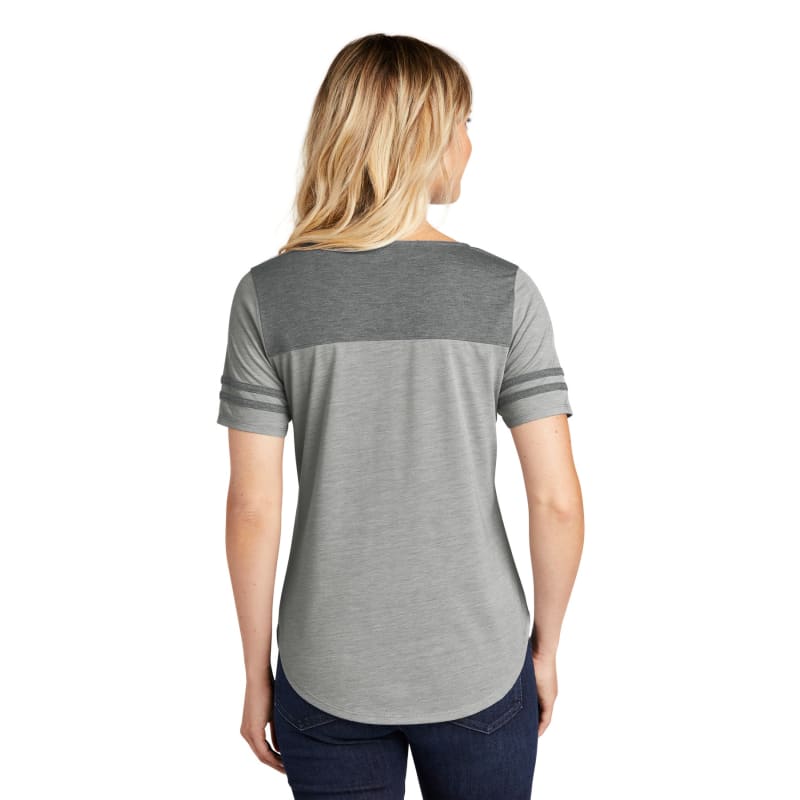 Sport-Tek Women's PosiCharge Tri-Blend Wicking Fan Tee. 18