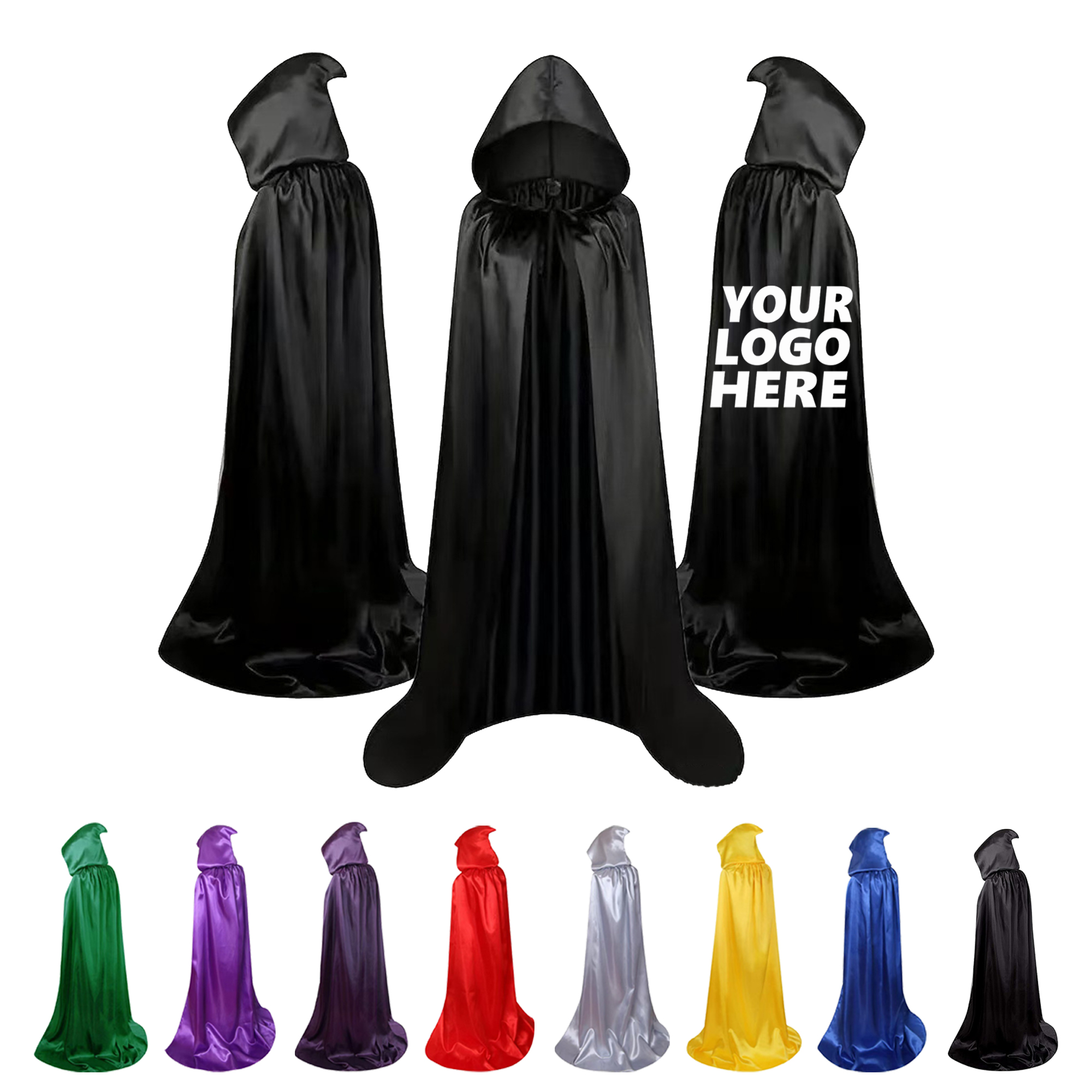 Halloween Cloak with Hood 2