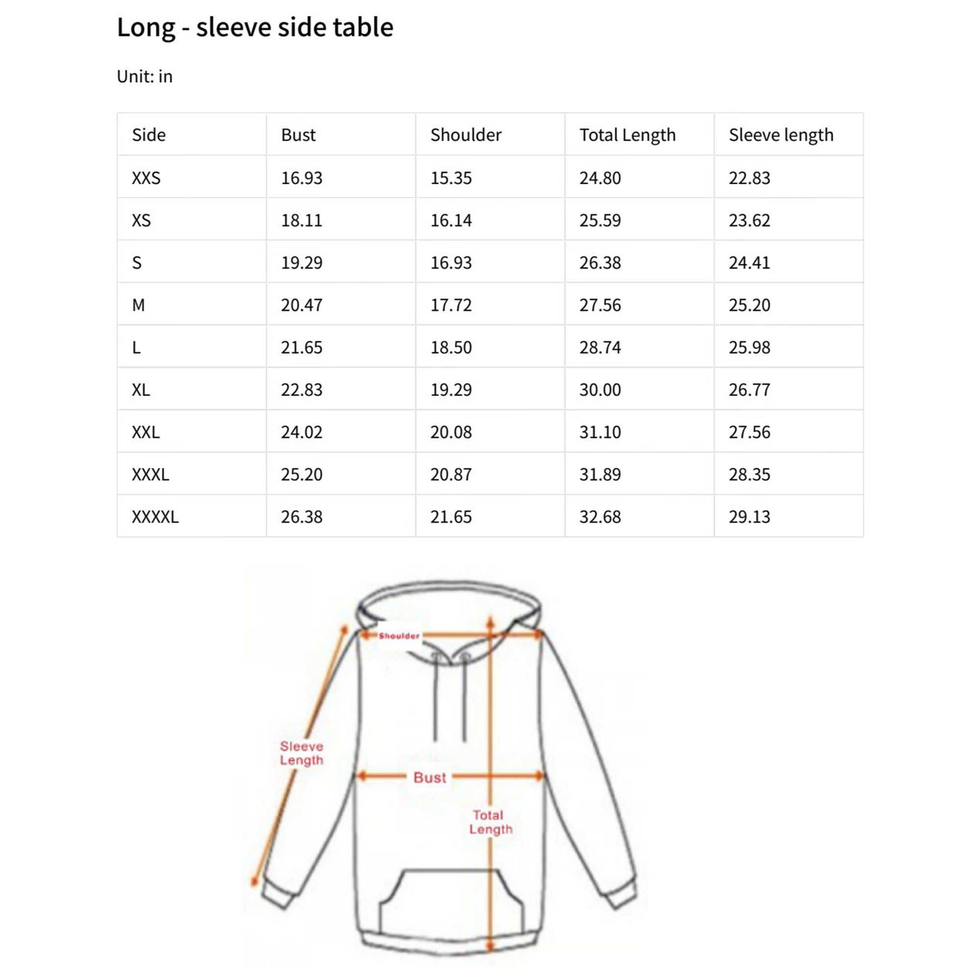 Winter Polyester Hooded Sweatshirt 3