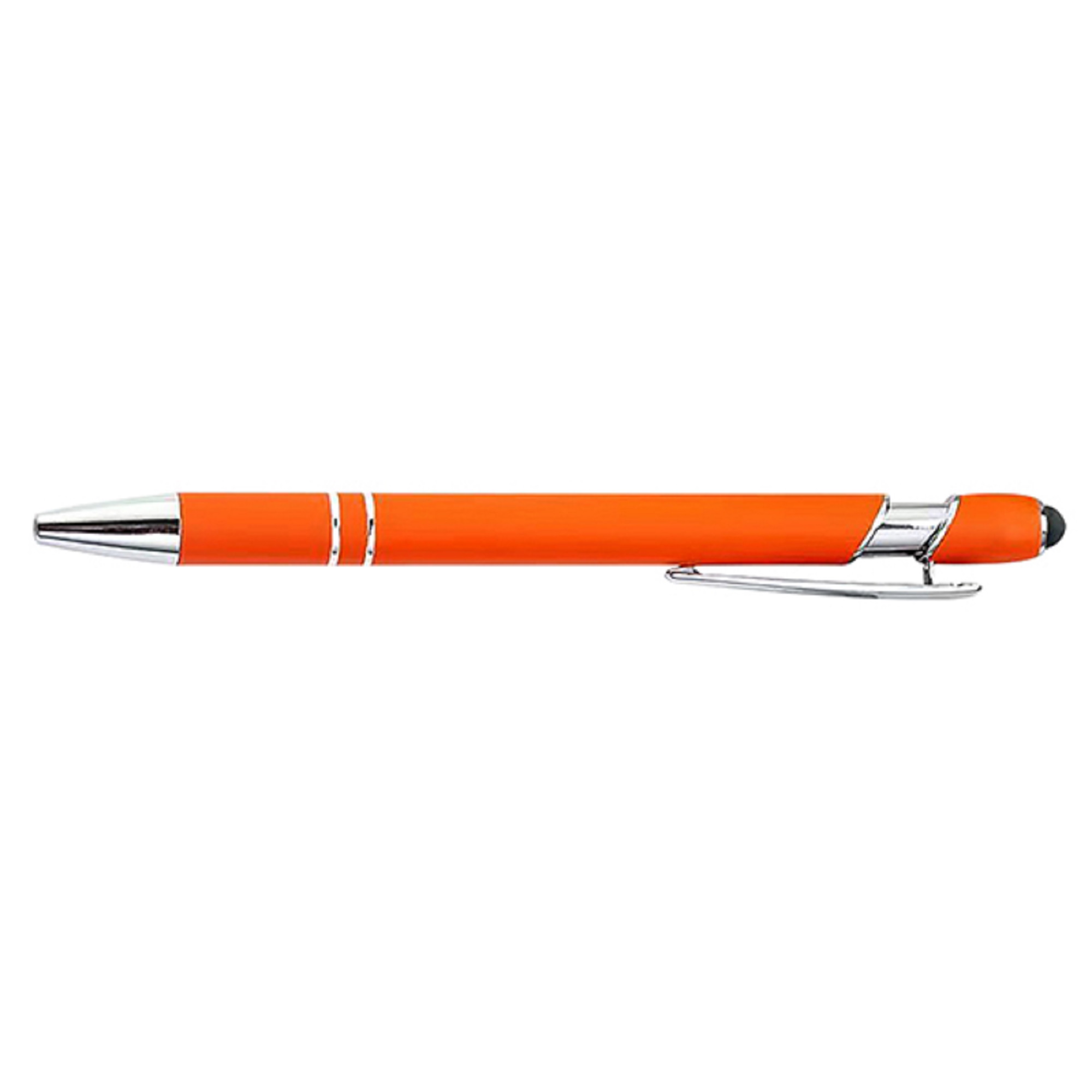 Soft-Touch Aluminum Pen w/ Stylus 10