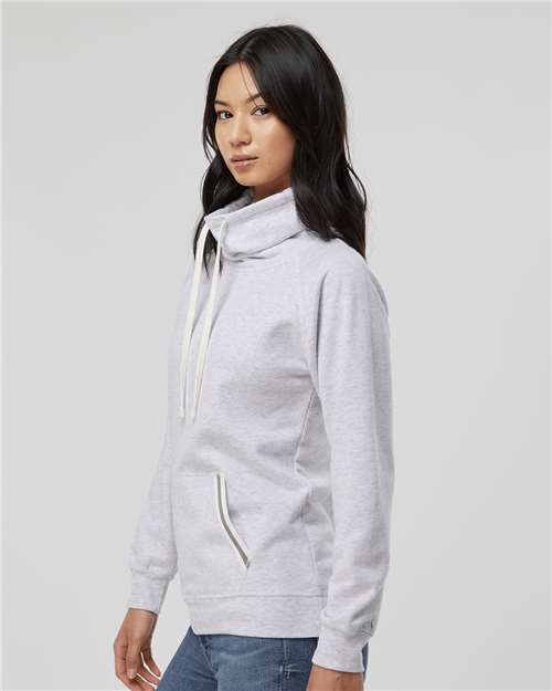Women's Relay Cowl Neck Sweatshirt - 8653 26