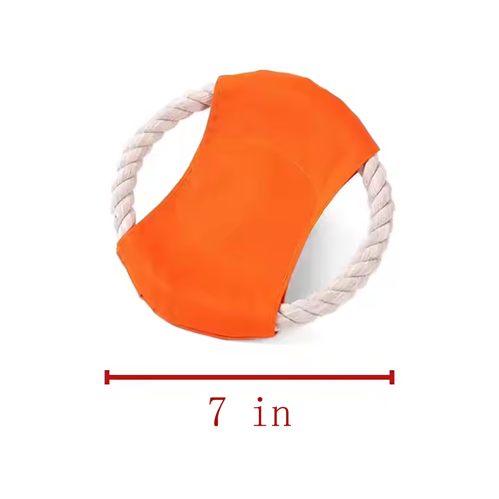 Cotton Rope Pet Flying Disc Toy 4