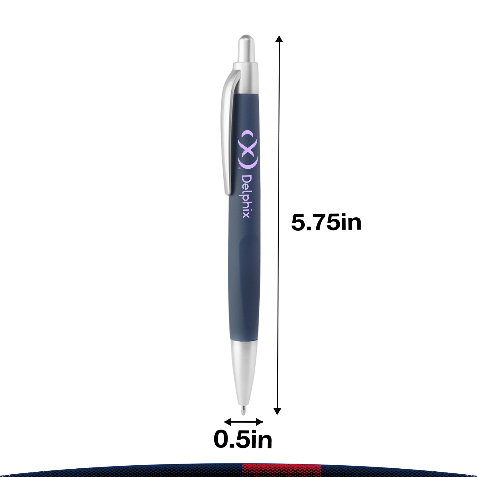 Wergin Click Action Plastic Pens 7