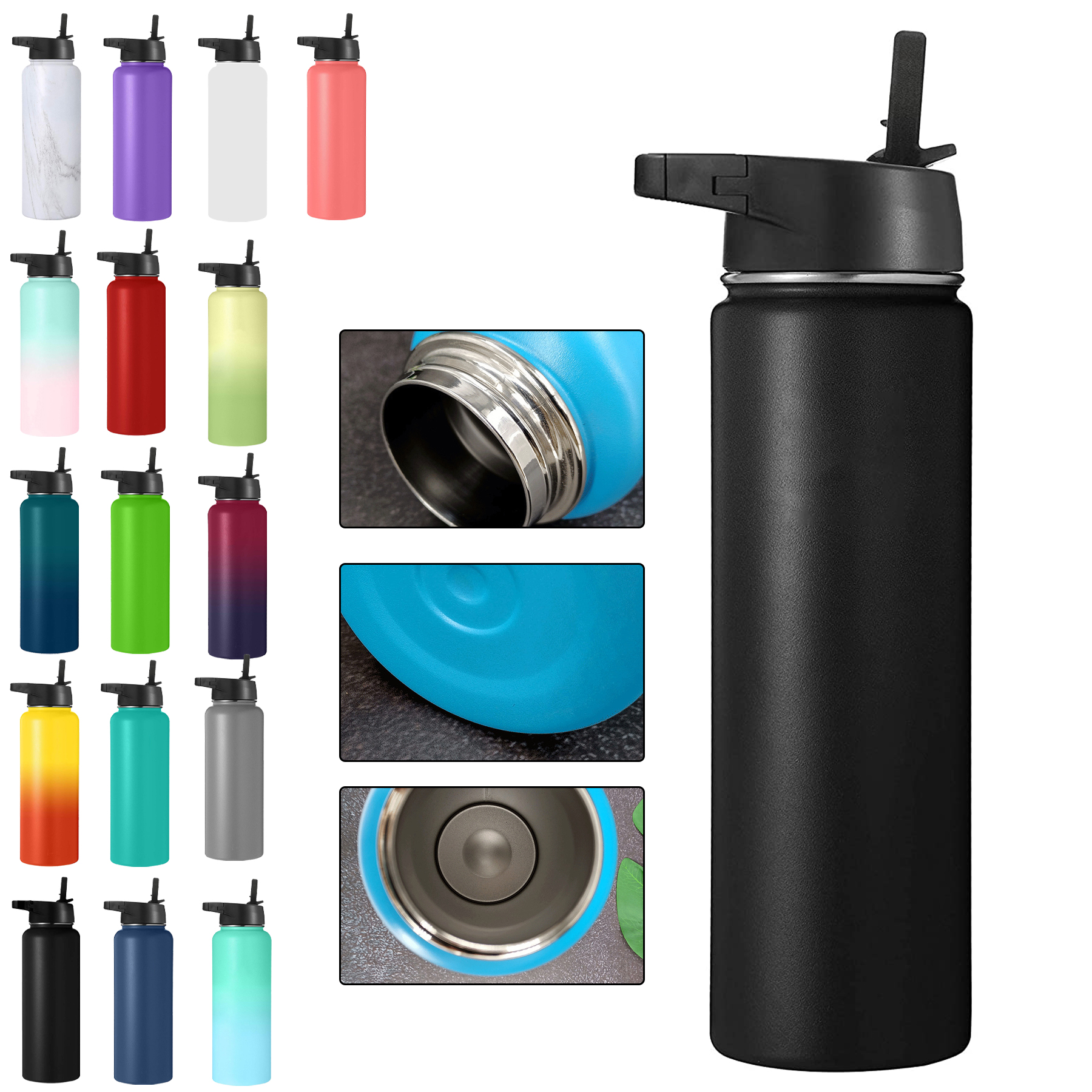 40oz Vacuum Insulated Stainless Steel Thermo Mug 1